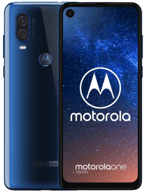 Press render of the Motorola One Vision - Massive leak of Motorola One Vision press renders leaves nothing to the imagination