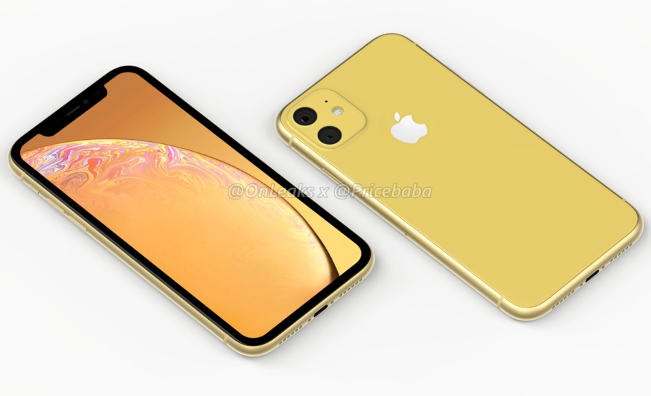 Apple iPhone 11R render - New look rumored for Apple iPhone XR sequel