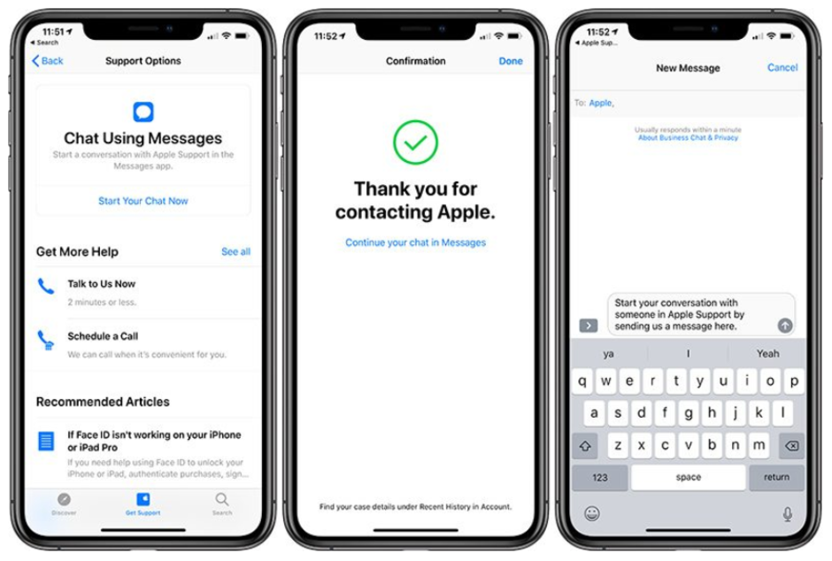 The Apple Support app will allow U.S. iPhone users to chat with an expert - Update to app makes it easier for Apple iPhone users to get expert help