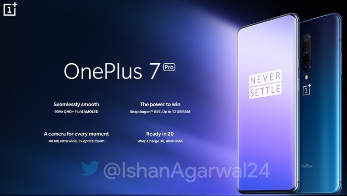 Official OnePlus 7 Pro new features header - These are the OnePlus 7/Pro retail prices, and a new features promo