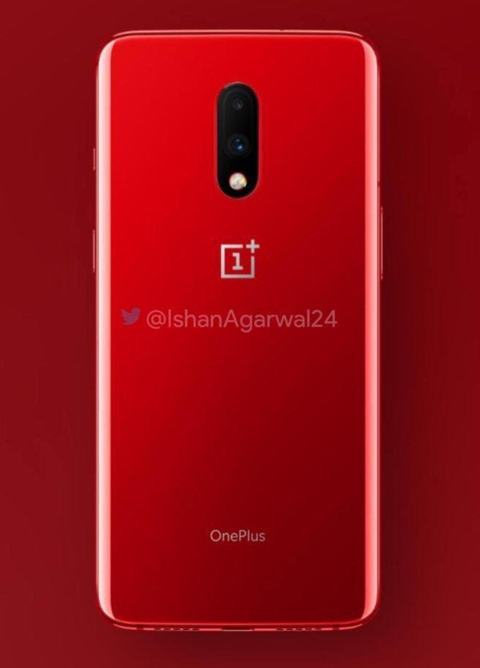 Leaked OnePlus 7 renders reveal stunning red color