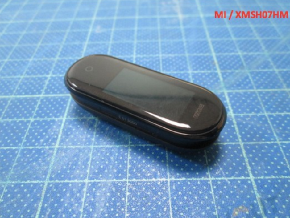 Previously leaked photo of the Mi Band 4 from the NCC - Renders of the next-gen version of an extremely popular wearable surface; unveiling is imminent