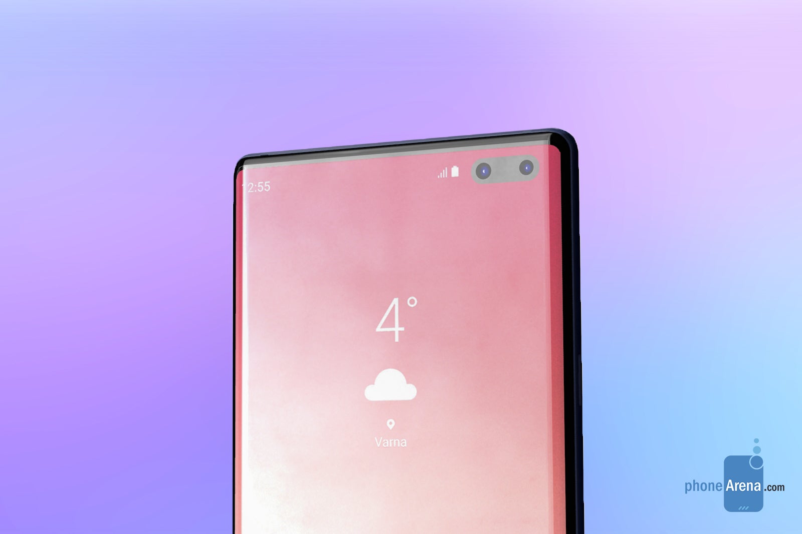 Samsung Galaxy Note 10 concept render - The Galaxy Note 10 could be sold in these six colors