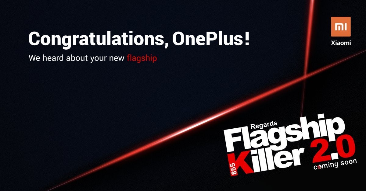 OnePlus rival trolls company on Twitter, teases "Flagship Killer 2.0"
