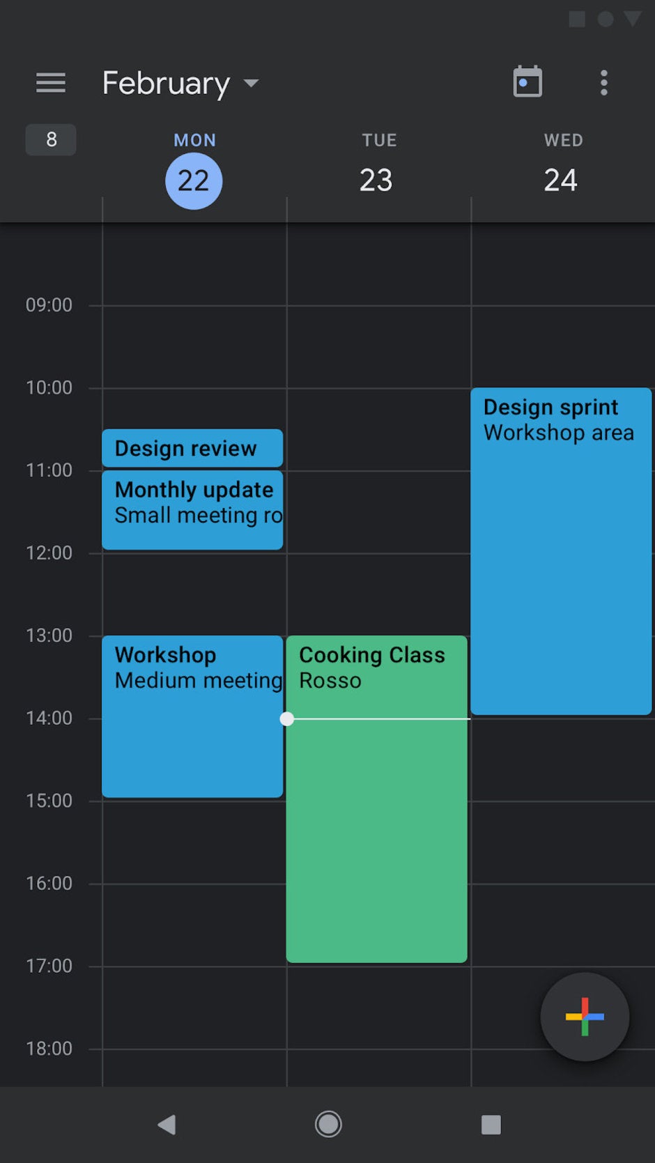 Google Calendar update adds Dark Mode on Android PhoneArena