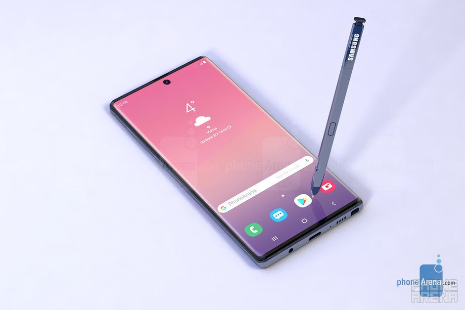 Samsung Galaxy Note 10 concept render - Samsung's Galaxy S11 might skip the cool design everyone wants