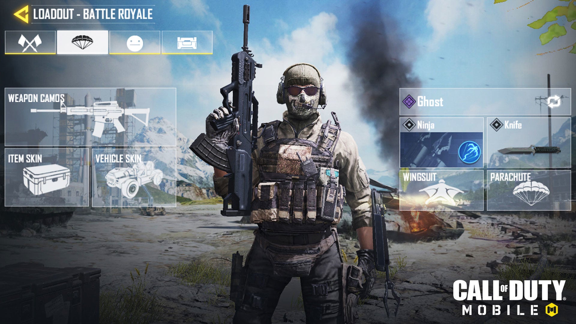 Call of Duty Mobile Battle Royale mode loadout - Activision reveals Battle Royale mode for Call of Duty: Mobile