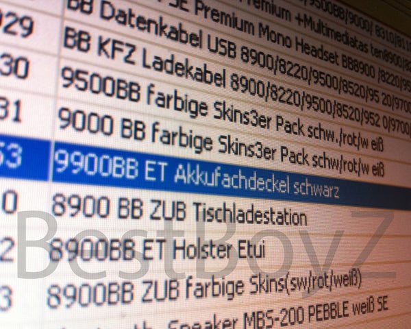 The BlackBerry 9900 shows up in Vodafone&#039;s sales system - What is the BlackBerry 9900 and why is it showing up on Vodafone&#039;s computer screen?