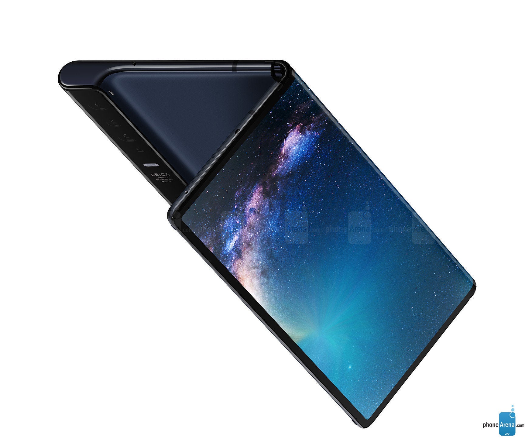 The foldable Huawei Mate X is due out sometime this summer - Global consumers shun Huawei phones online; Samsung and Xiaomi benefit in some markets
