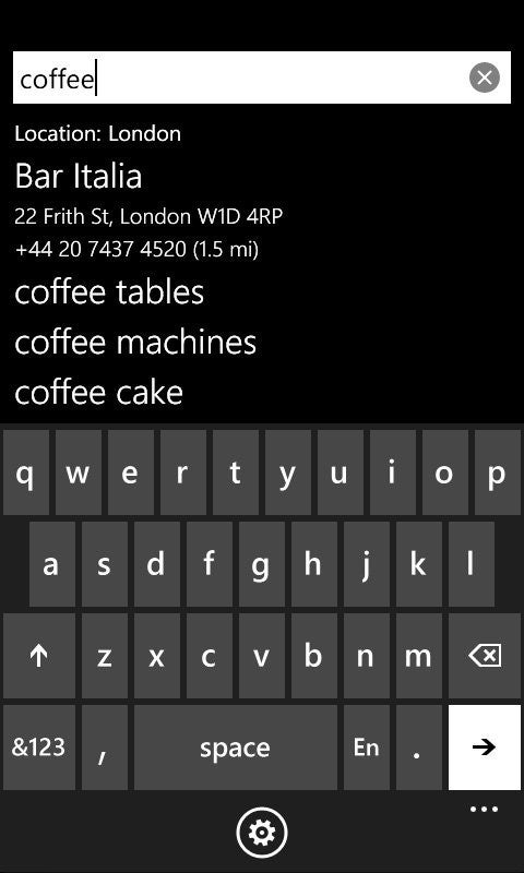 Google Search app for Windows Phone 7 released