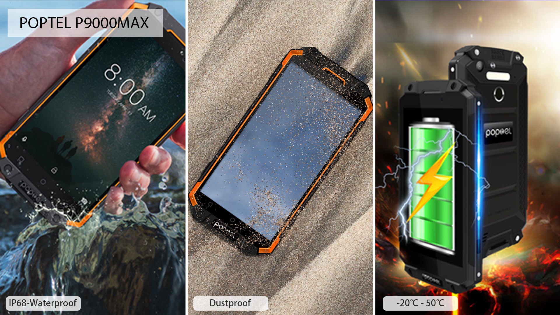 Poptel's industry-tailored line of rugged Androids stars in an Amazon sales event
