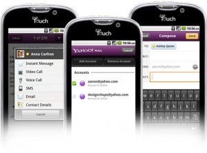The upgraqde to Yahoo! Messenger will allow video calls over Wi-Fi to certain devices like the T-Mobile myTouch 4G - Yahoo! updates Mail and Messenger for Android