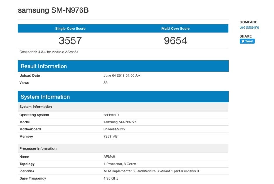 Galaxy Note 10 benchmarks reveal two 5G variants with different SoC, RAM, and performance scores