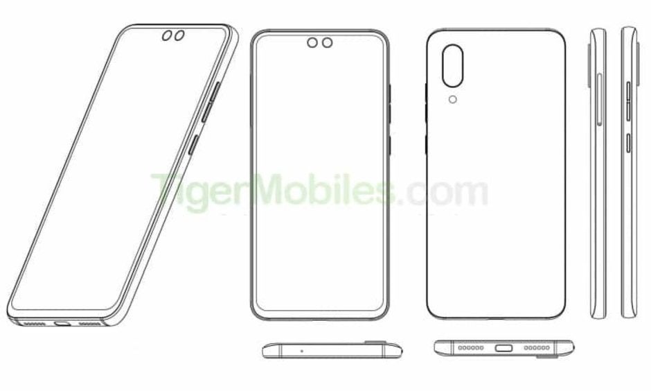 A smartphone with two punch holes could be on the way