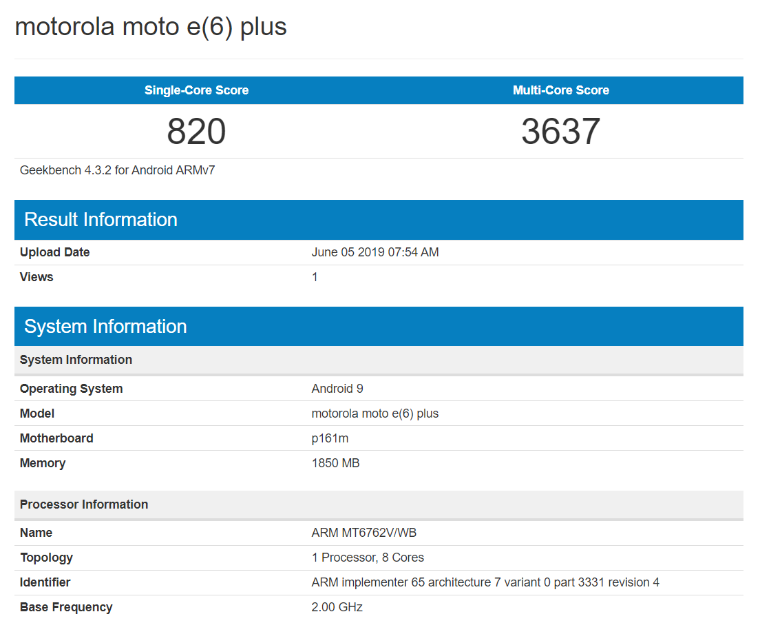 Motorola might have another budget smartphone on the way
