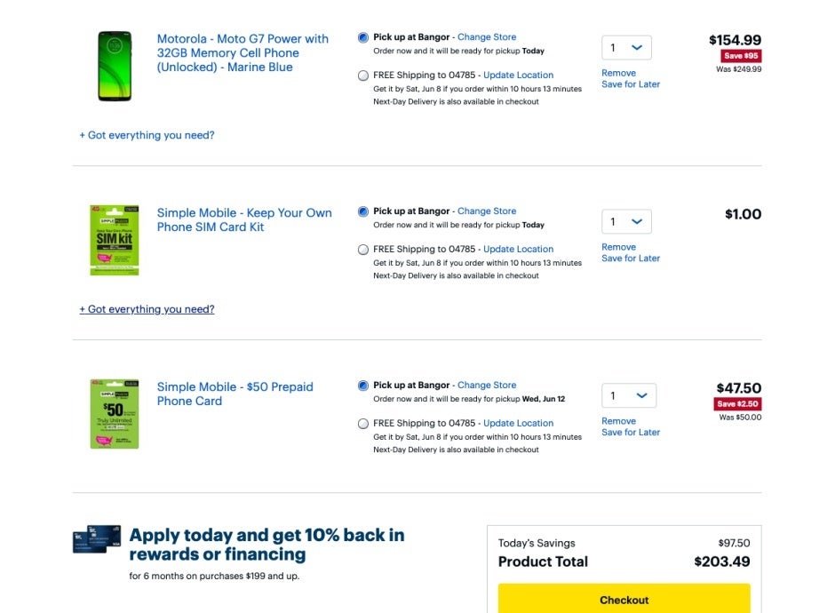 Best Buy is offering several new ways to save big bucks on the big-battery Moto G7 Power