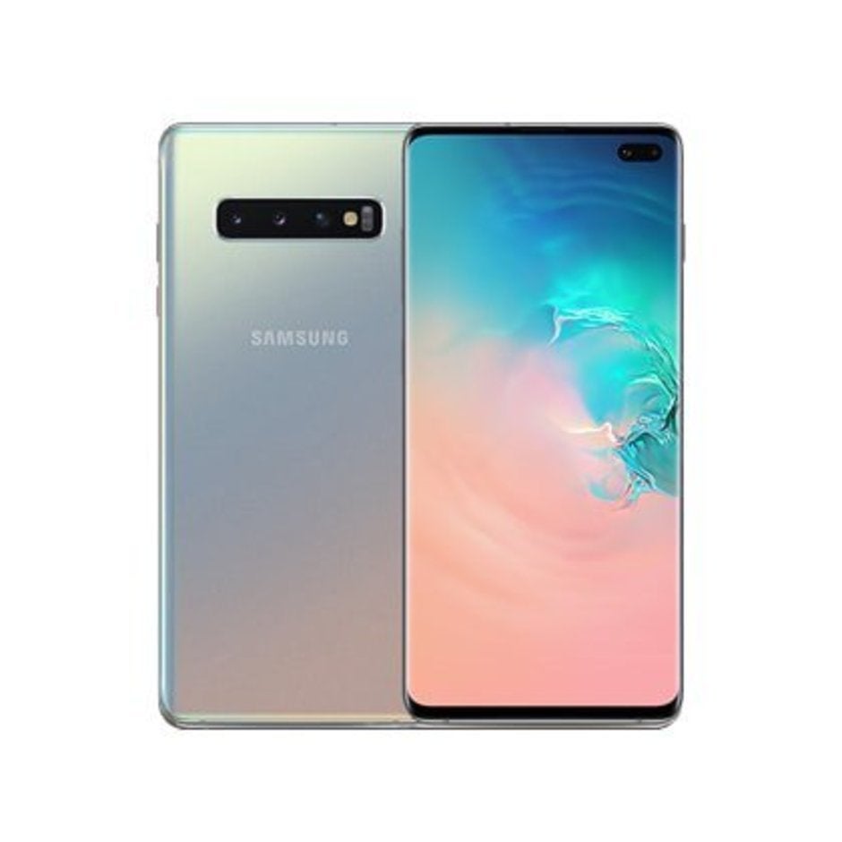 Samsung hot sale s10+ silver