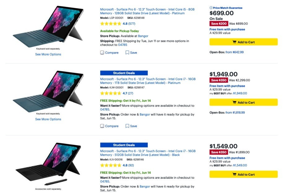 Best Buy outdoes itself and Microsoft by offering the highest Surface Pro 6 discounts ever