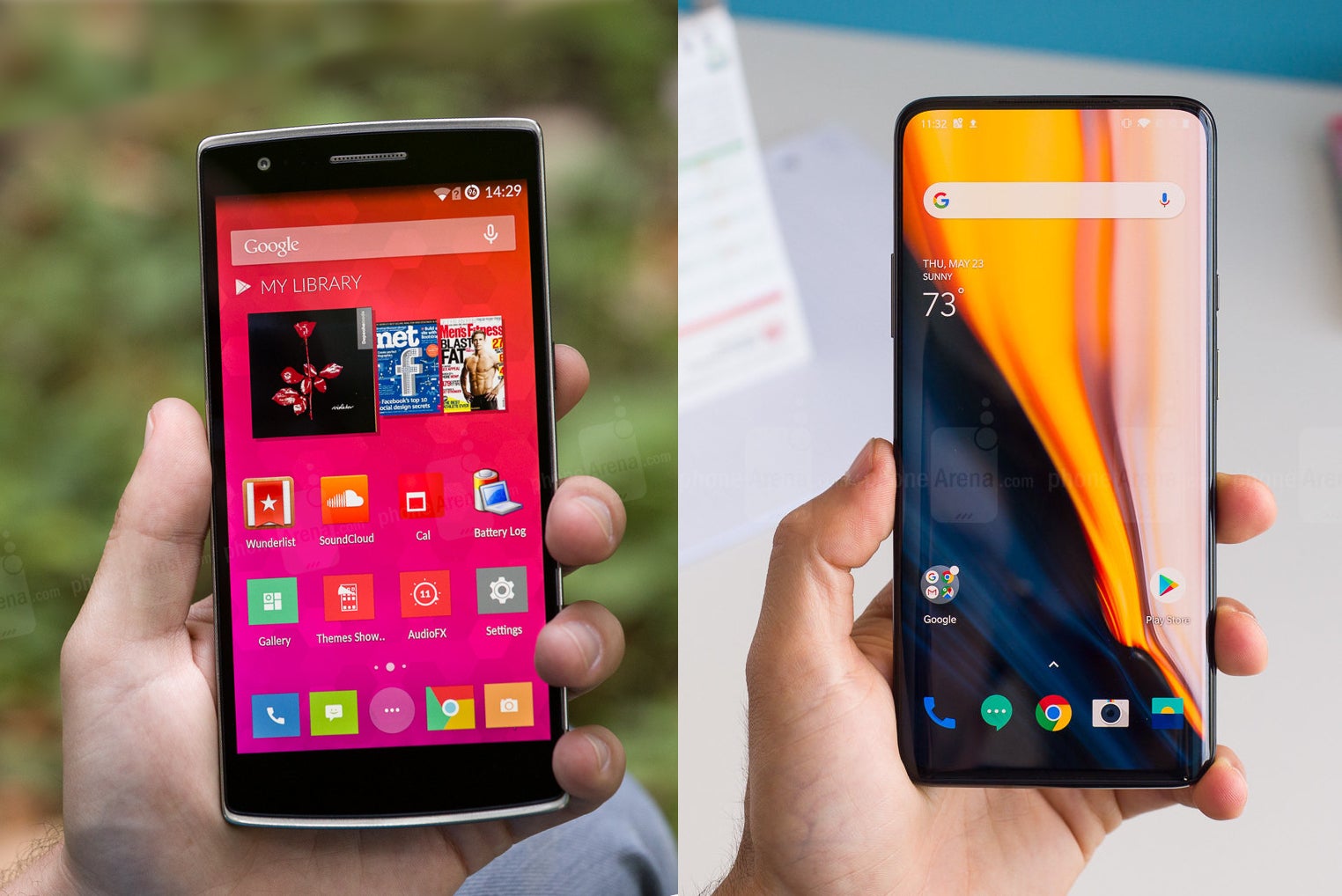 OnePlus One and OnePlus 7 Pro, 5 years apart - LG should learn a thing or two from OnePlus' success