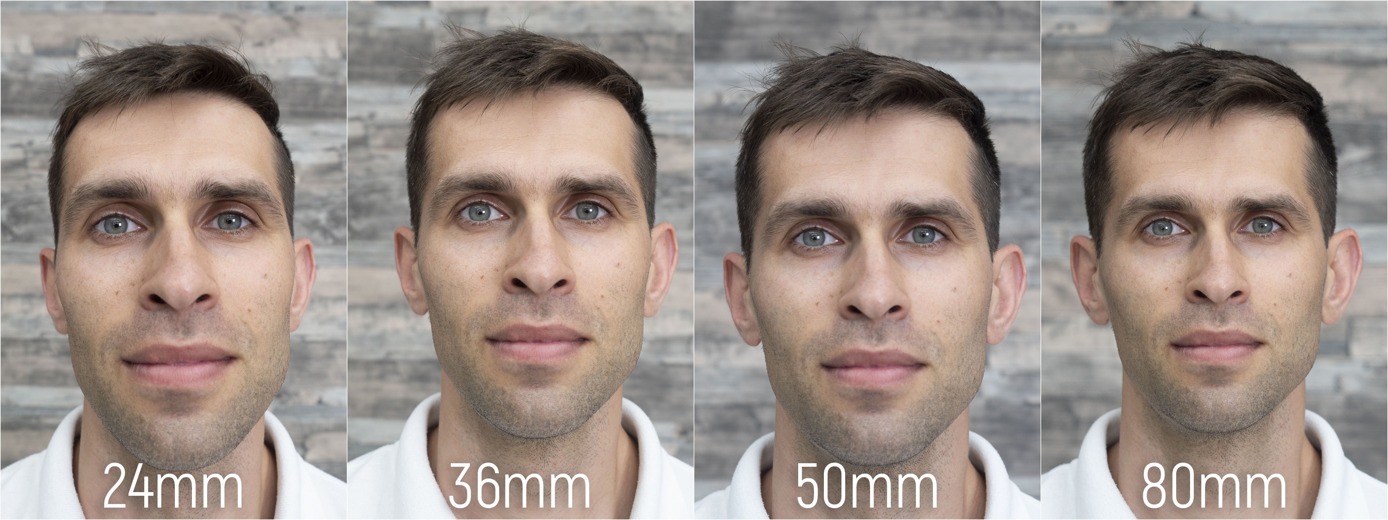 The proportions of the human face change dramatically as you shoot at different focal lengths - OnePlus 7 Pro has the best camera for portraits