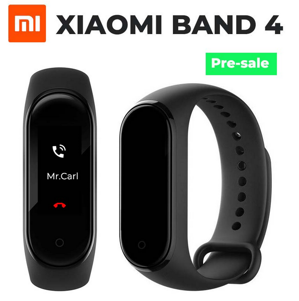 The Xiaomi Mi Band 4 can now be pre-ordered - Consumers in the U.S. and overseas can now pre-order the Xiaomi Mi Band 4