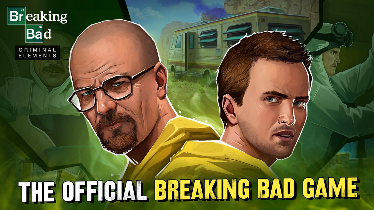 Are you the one who knocks? - Don't be blue; Breaking Bad: Criminal Elements is now available on iOS and Android