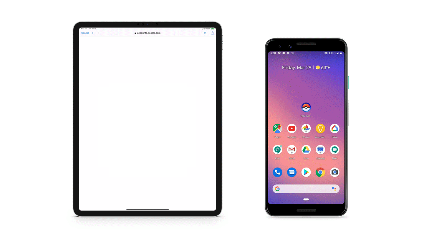 Android phones can now be used to authorize Google sign-ins on iPads and iPhones