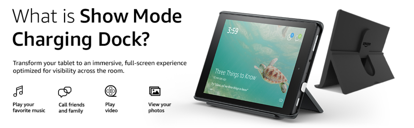 The bundle allows you to turn your tablet into a smart display - Amazon&#039;s great deal on a Fire HD 8 bundle includes accessory that makes it a smart display