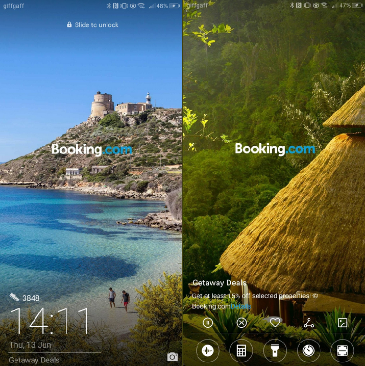 Huawei is selling space on the lock screen of certain models - Huawei is selling lock screen ads on certain models; users are not happy