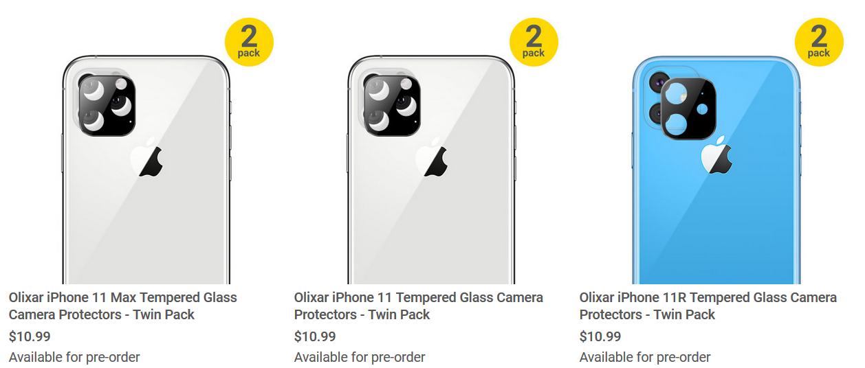 The 2019 Apple iPhone camera protectors are now available for pre-order at MobileFun - You might not be happy when you see this accessory for the 2019 Apple iPhone models (VIDEO)