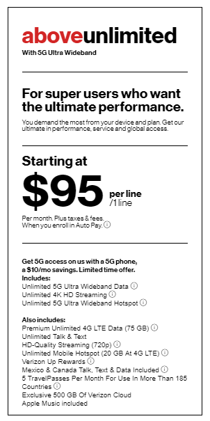 Verizon, AT&T and T-Mobile's plan prices are globally high, and 5G is not to blame