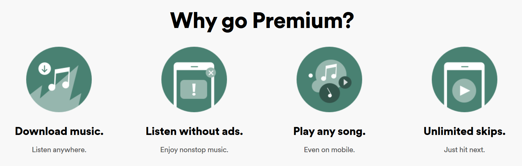 Spotify's premium service offers more features than its ad-supported tier - Apple fights back against Spotify claiming the music streamer's data is out of tune