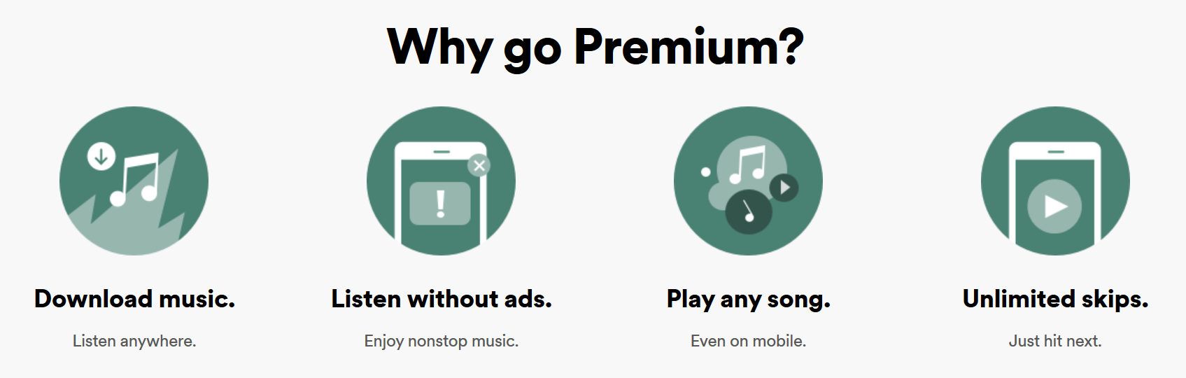 Spotify&#039;s premium service offers more features than its ad-supported tier - Apple fights back against Spotify claiming the music streamer&#039;s data is out of tune