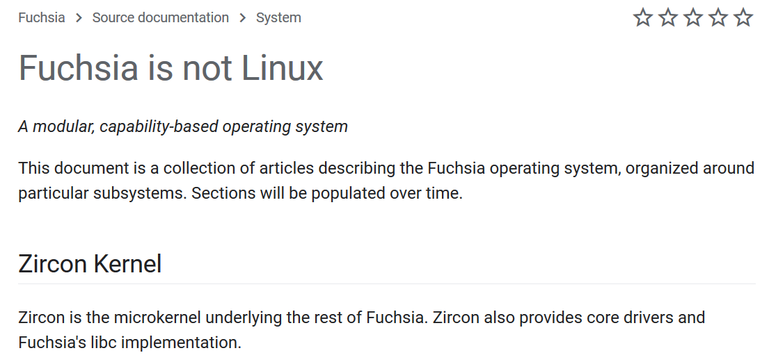 Fuchsia OS doesn't use the Linux kernel - Google's potential Android replacement, Fuchsia, now has a developer site