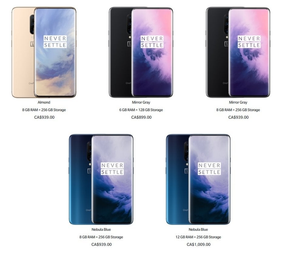 The OnePlus 7 Pro is getting a currency-related price cut in Canada - OnePlus 7 Pro gets a price cut of up to $110 in Canada