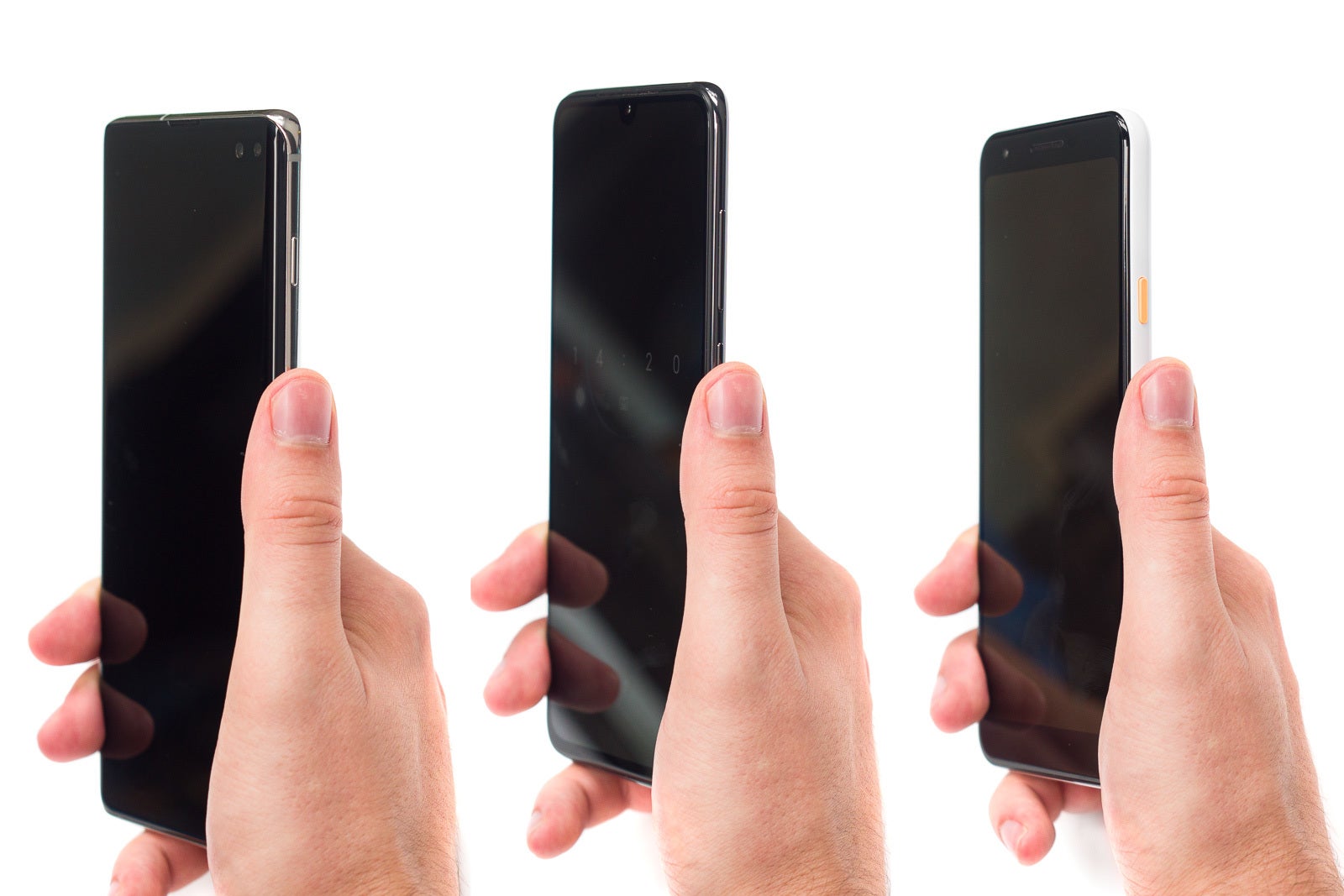 Position similar to the one in the middle is the way to go! - Why do phone makers let these design mistakes happen?