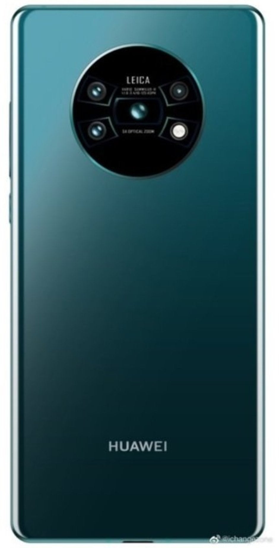 Render allegedly showing the rear panel of the Huawei Mate 30 Pro - Did Trump jump the gun when it comes to Huawei? Google's silence "says" it all