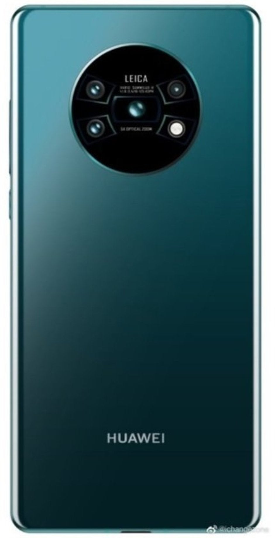 Render allegedly showing the rear panel of the Huawei Mate 30 Pro - Did Trump jump the gun when it comes to Huawei? Google&#039;s silence &quot;says&quot; it all