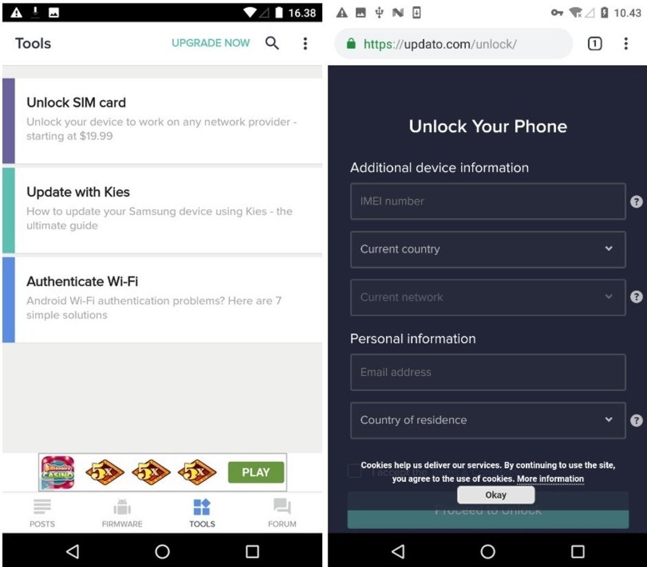 For another charge, you can have your phone unlocked - Don't get ripped off by this fake app; over 10 million have already installed it
