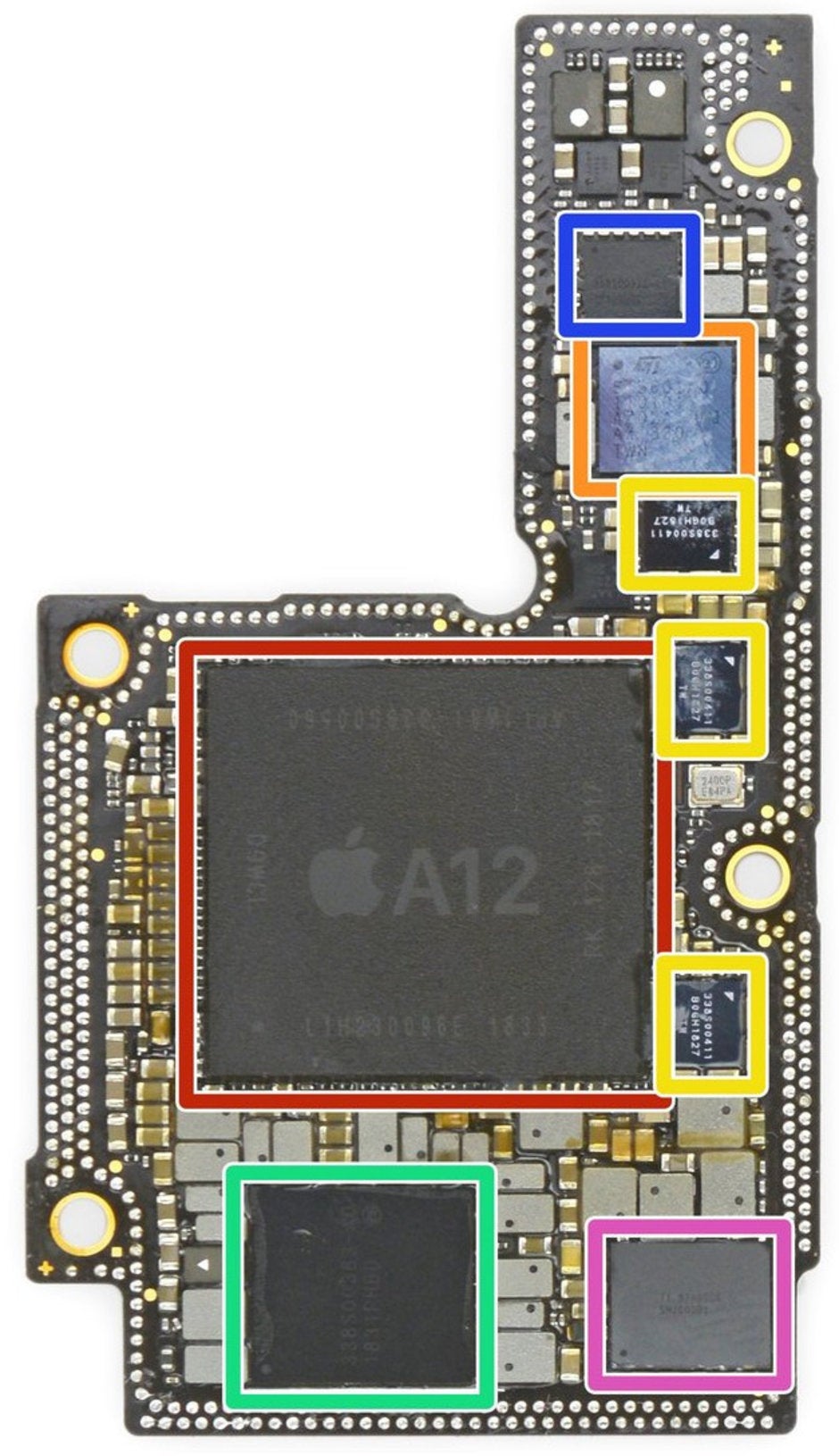 iFixit reveals the L-shaped iPhones XS motherboard - Repair shop leaks the 2019 iPhone logic board, hinting at big changes under the hood