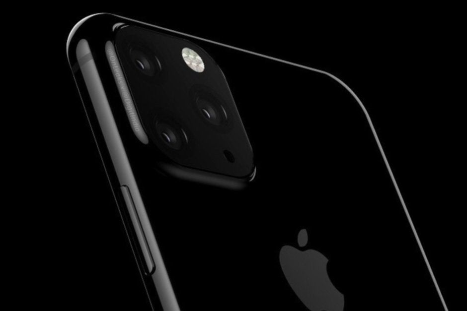 Renders of the Apple iPhone 11 show a square camera module on the back of the phones - Analyst forecasts disappointing sales for the Apple iPhone 11 series