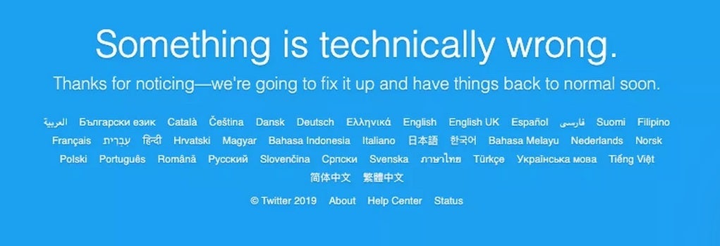 Twitter members went a little over an hour with no service - Trump&#039;s worst nightmare is over; Twitter is back up after one hour outage