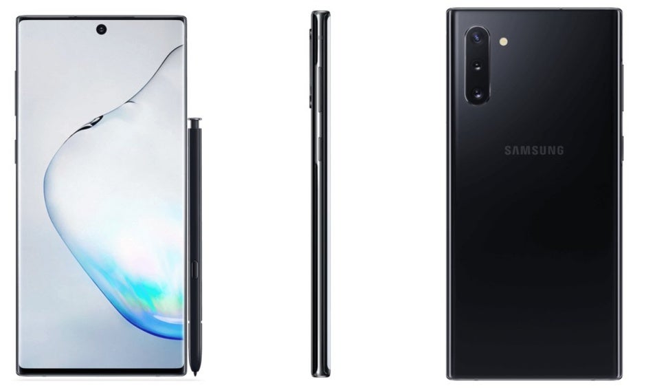 The Galaxy Note 10 doesn't look half bad in black either - Rumored Galaxy Note 10 and Note 10+ prices are not that bad... when you think about it