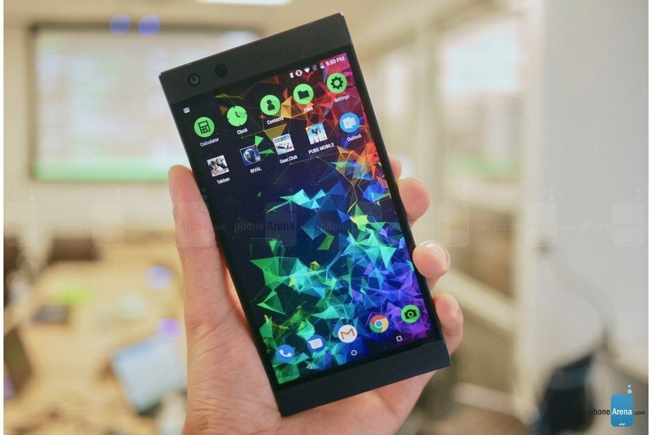 The display on the Razer Phone 2 has a 120Hz refresh rate - Apple is reportedly thinking about doubling the refresh rate on next year's iPhone displays