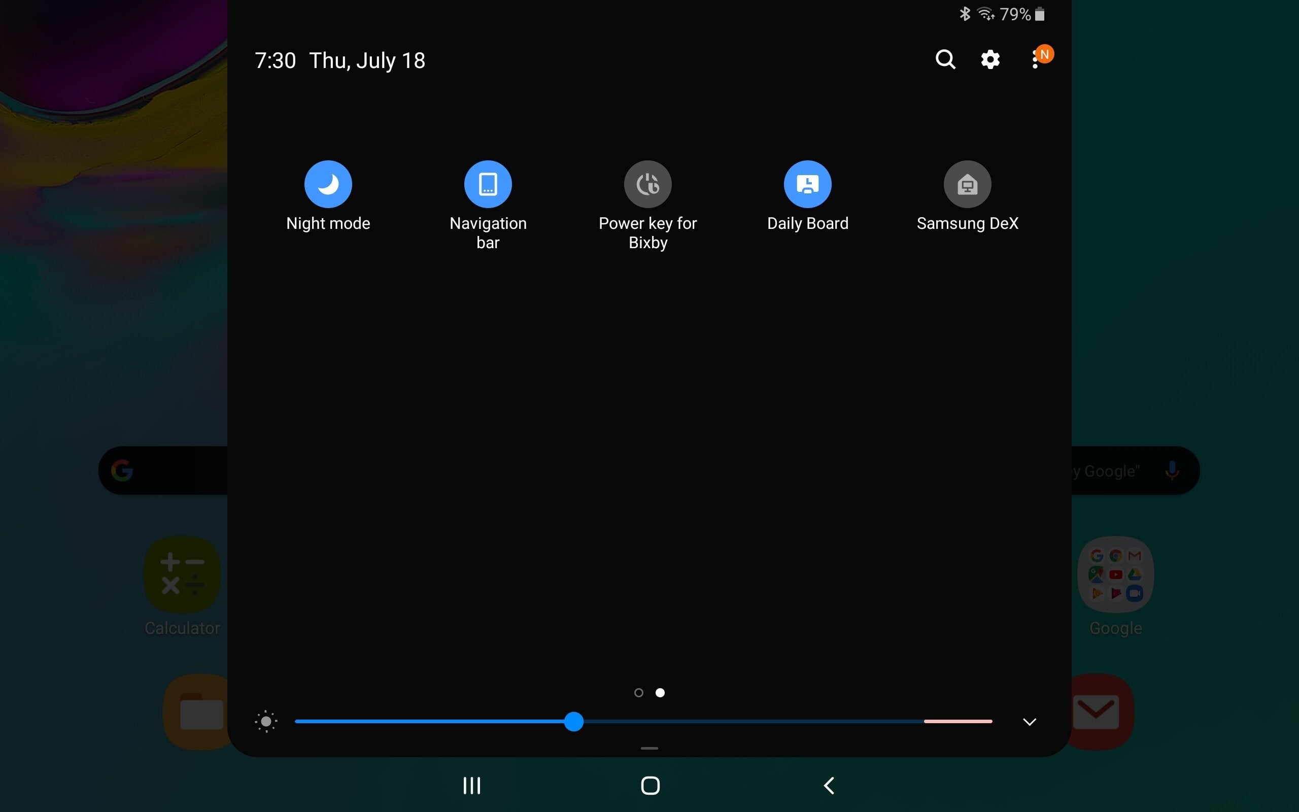 Power key for Bixby toggle - Samsung Galaxy Tab S5e update adds Bixby Voice support