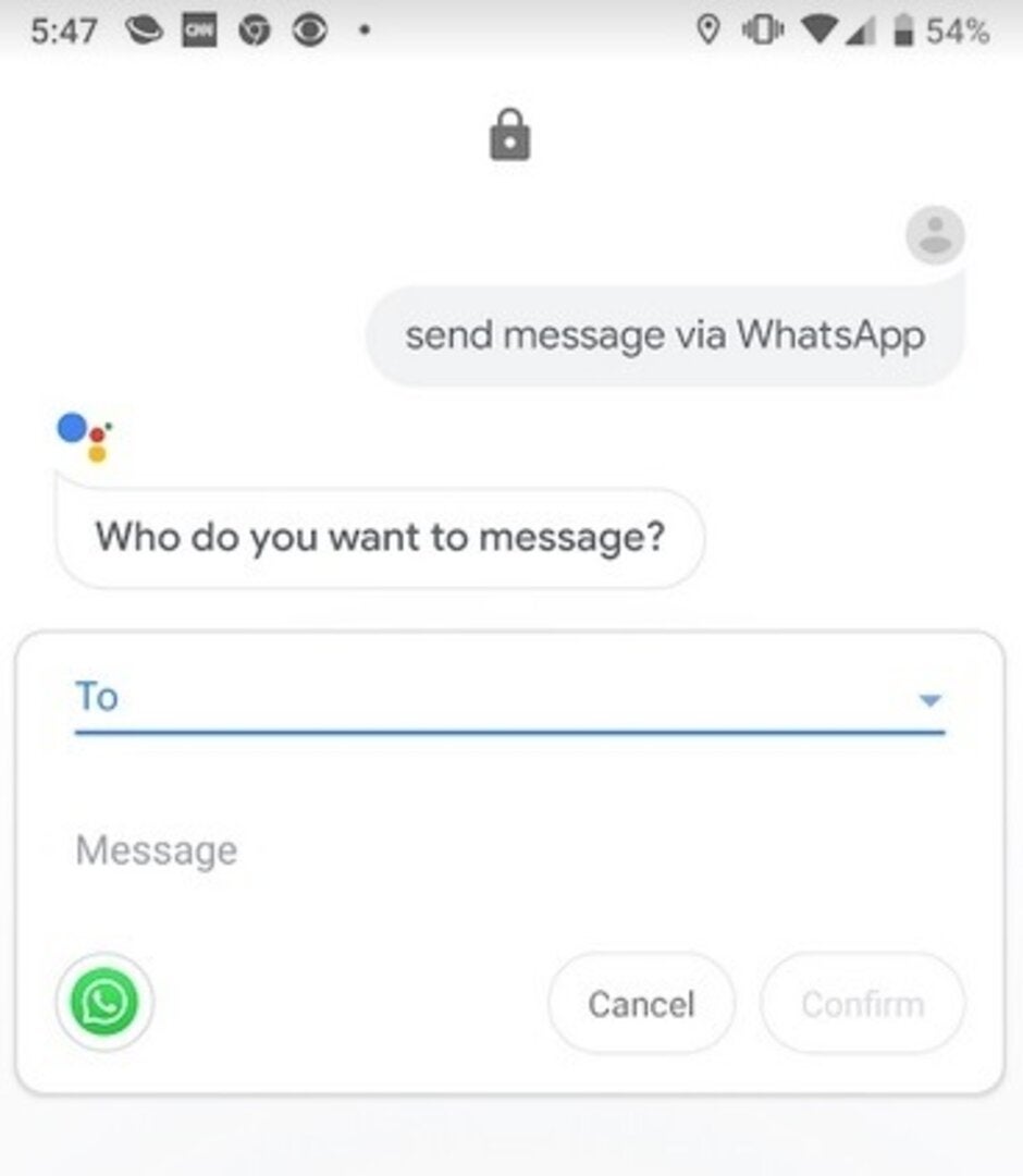 Google Assistant can send a text from your phone's lock screen in new test - Google tests feature that allows Assistant to send texts from the lock screen