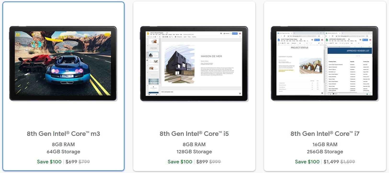 Select a Pixel Slate for $100 off... - Google Store deal gives you a Pixel Slate and a free keyboard starting at $699