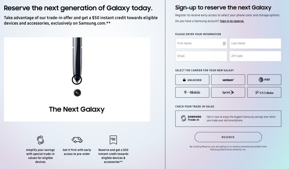 Samsung enthüllt großartige Galaxy Note 10 Trade-In-Angebote bei der Eröffnung von Reservierungen