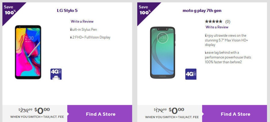 LG Stylo 5 and Moto G7 Play arrive at Metro by T-Mobile, prices start at $0