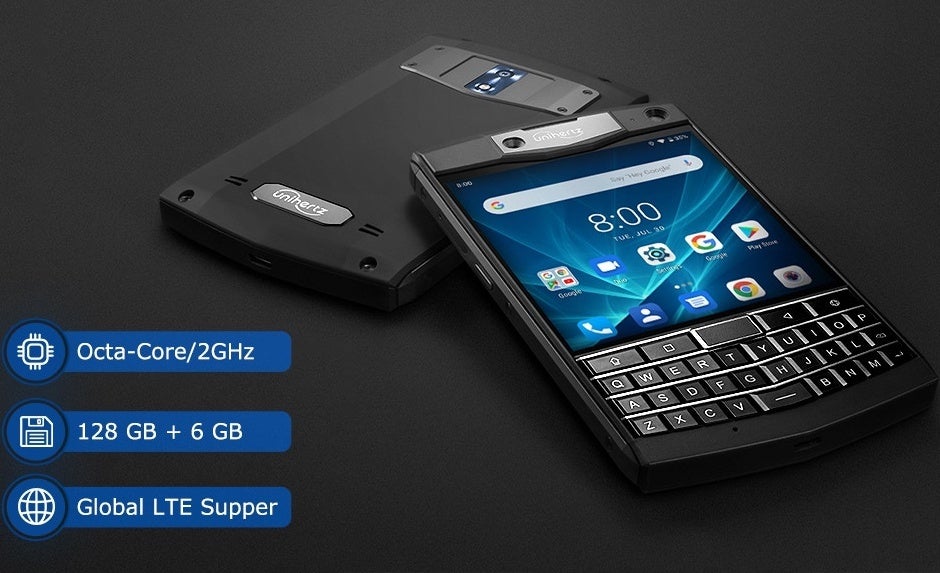 Unihertz Titan phone with QWERTY keyboard and rugged design smashes Kickstarter goal in minutes